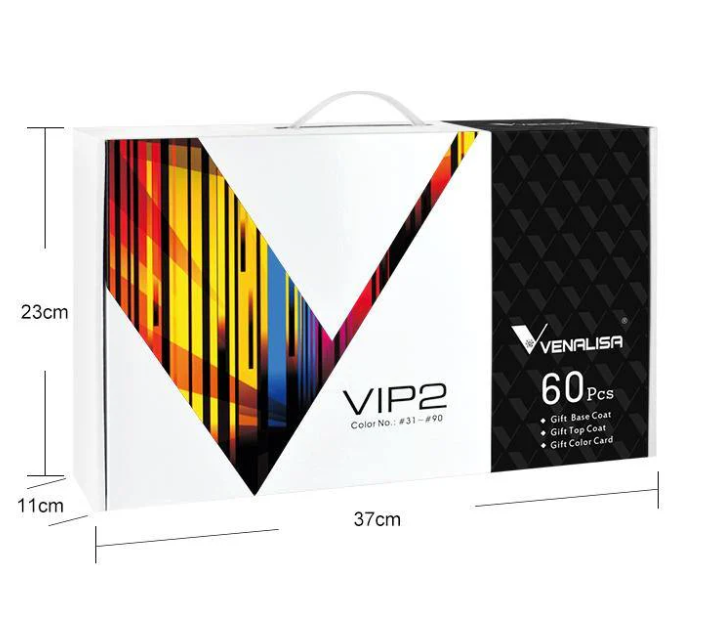 VIP2 Gel Polish Kit 65PCS  HEMA Free