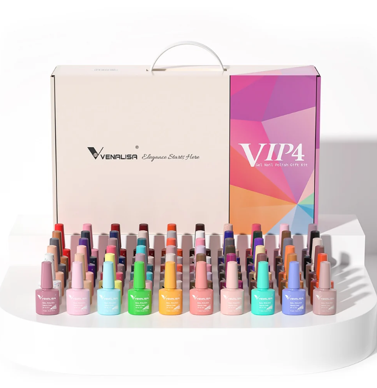 VIP4 Gel Polish Kit 65PCS  HEMA Free