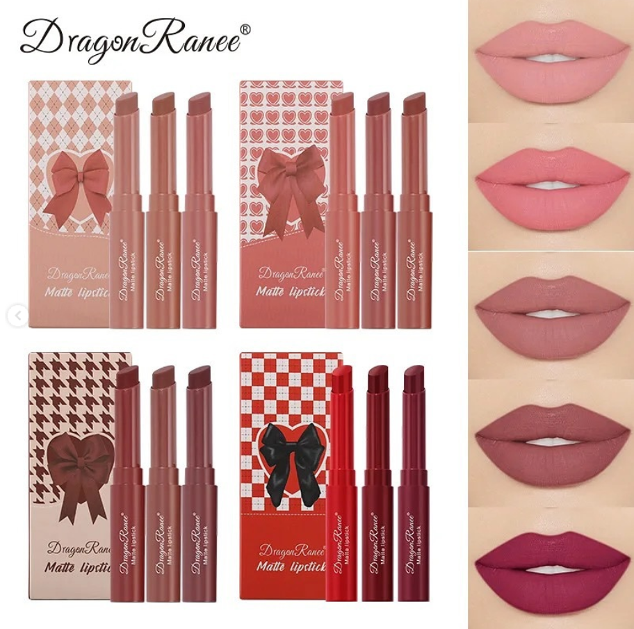 Dragon Ranee Lipstick Set of 3