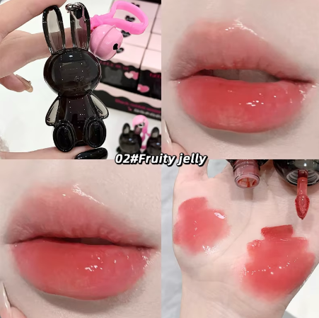 Gege Bear Bunny Gloss: Cute Shine, Radiant Look! 🐰✨💄