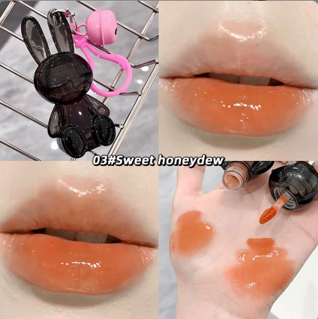 Gege Bear Bunny Gloss: Cute Shine, Radiant Look! 🐰✨💄
