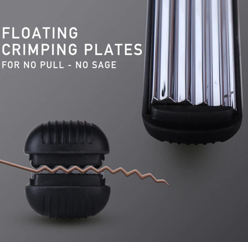 Ikonic Slim Titanium Crimper - Black