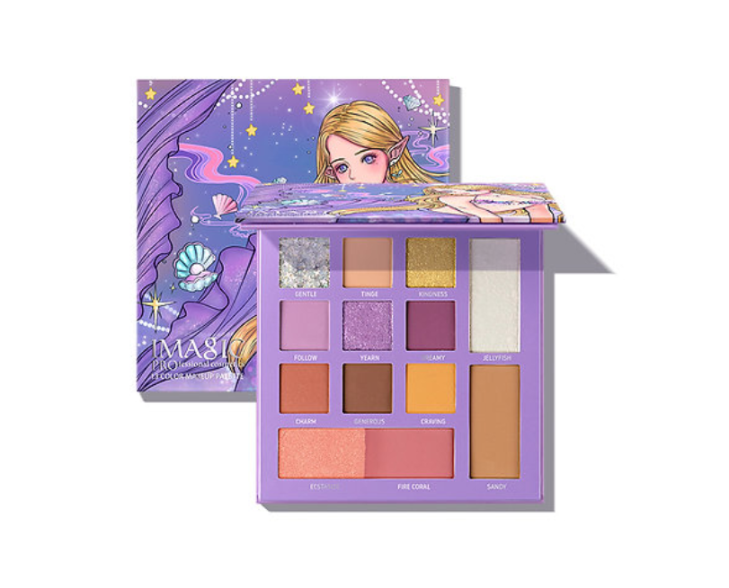 IMAGIC PROfessional MERMAID FACE PALETTE EY-333