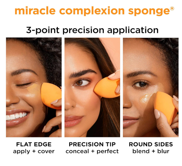 REAL TECHNIQUES By Sam & Nic Everyday Essentials For Blush + Foundation + Shadow + Highlighter + Concealer, Multicolour