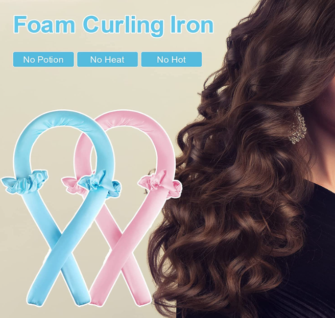 Overnight Heatless Hair Curler - RANDOM COLOR FROM THE VIDEO