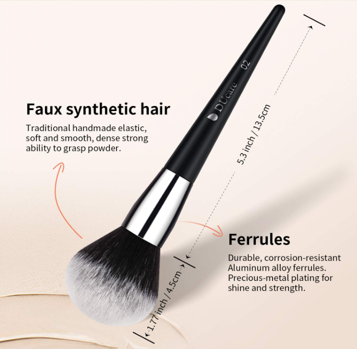 DUcare Makeup Brush Set 32Pcs Professional Makeup Brushes Christmas Gift Premium Synthetic Kabuki Foundation Blending Brush Face Powder Blush Concealers Eye...