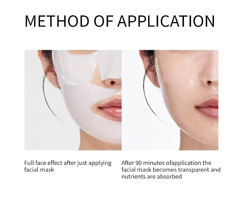 Bio Overnight Collagen Real Deep Mask – Korean Hydrating & Pore Refining Facial Sheet Mask (34g)