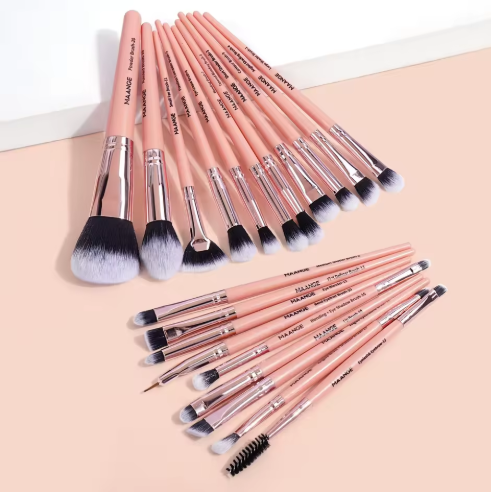 MAANGE 20-Piece Professional Makeup Brush Set – Face & Eye Makeup Brushes with Soft Synthetic Bristles