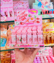 Candy Tint Lip Gloss – Pack of 24 PCS 🍓 | 6 Shades Bulk Set (Wholesale Only) | 💸 Sell each piece separately &amp; maximize your profit margins