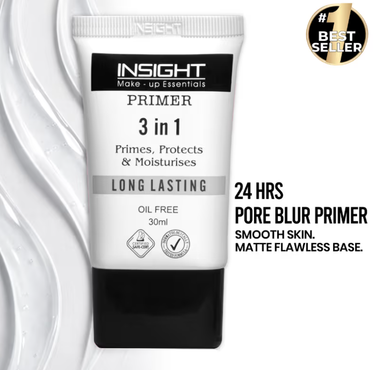 Insight Cosmetics 3 In 1 Long Lasting Primer (30ml)