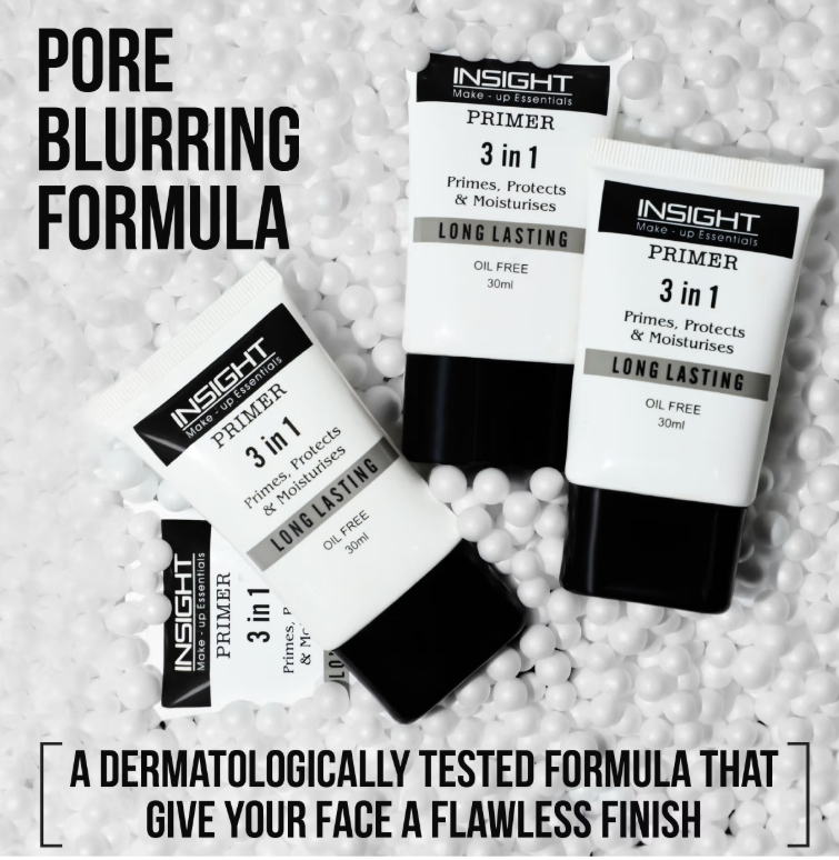 Insight Cosmetics 3 In 1 Long Lasting Primer (30ml)