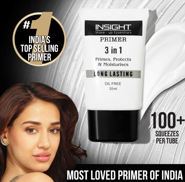 Insight Cosmetics 3 In 1 Long Lasting Primer (30ml)