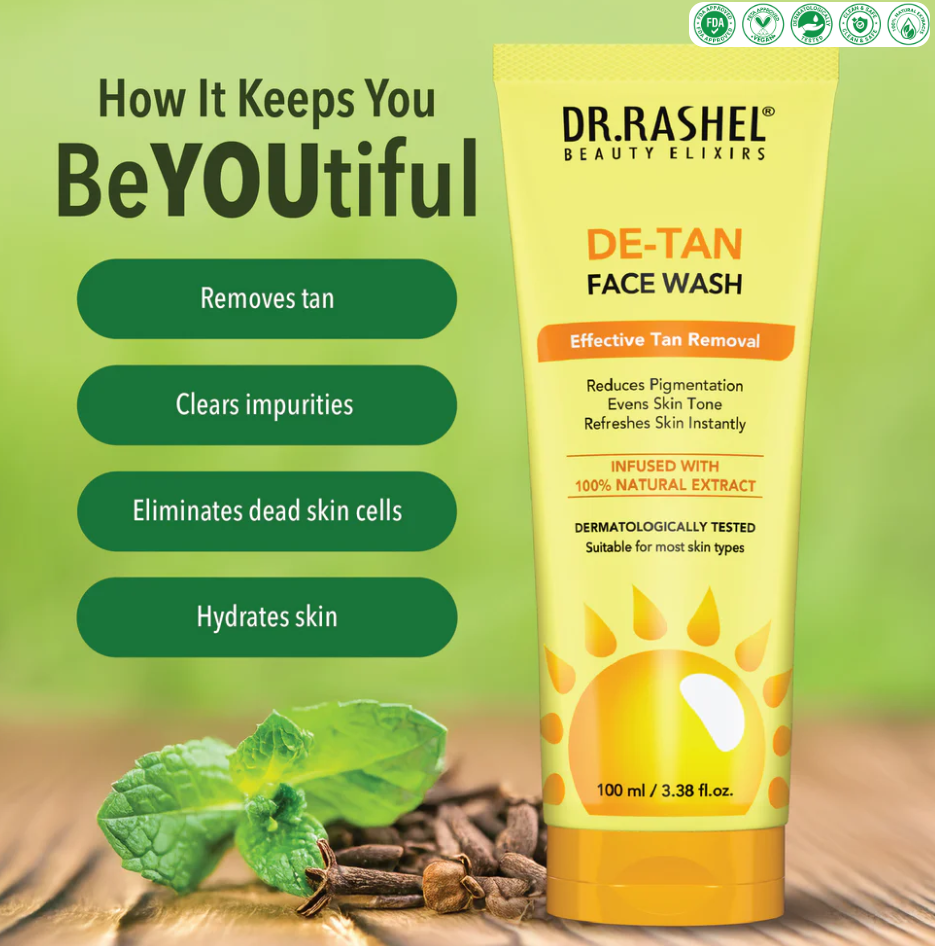 DR RASHEEL Detan Face Wash