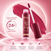 Hold Morning 24H Collagen Lip Gloss | Waterproof | Long Lasting | Intense Pigment | Lightweight | Non-Sticky Lip Gloss