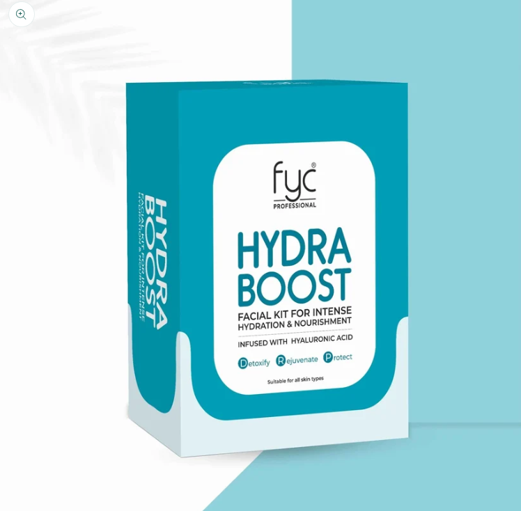 FYC Hydra Boost Facial Kit – Intense Hydration & Nourishment | 8-Step Facial Kit
