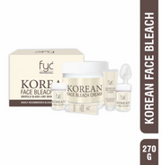 FYC Professional Korean Face Bleach Cream – 270g | Korean Face Bleach with Post-Bleach Lotion & Activator