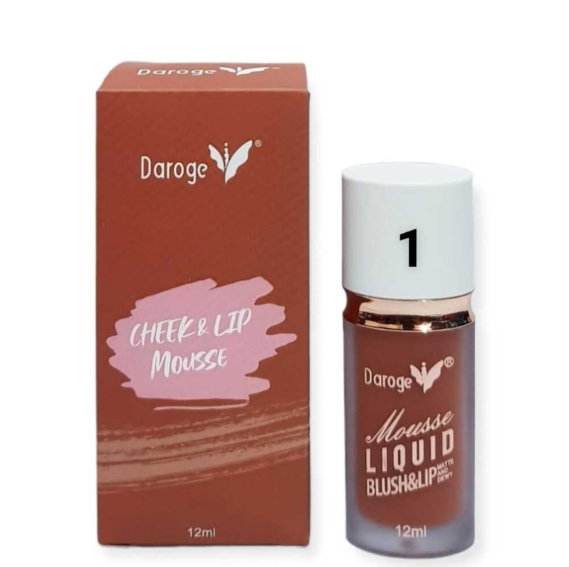 Daroge 2 in 1 Mousse For Cheek And lip (Authentic)