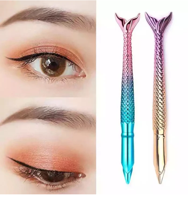 Mermaid Sketch Eyeliner Waterproof (2pcs)