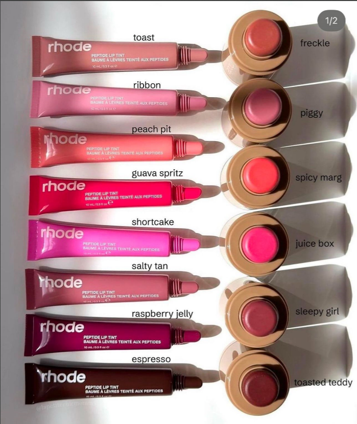 Rhode Peptide Lip Tints