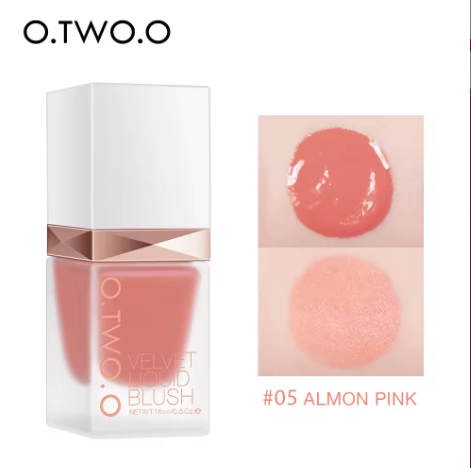 SAGANSINGHMAKEUP O TWO O Velvet Liquid,Face Blusher,Long-lasting Makeup Blush new