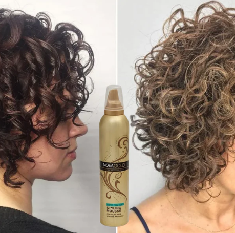 NOVA GOLD SYSTEM PROFESSIONAL SUPER FIRM HOLD STYLING MOUSSE 300 ML