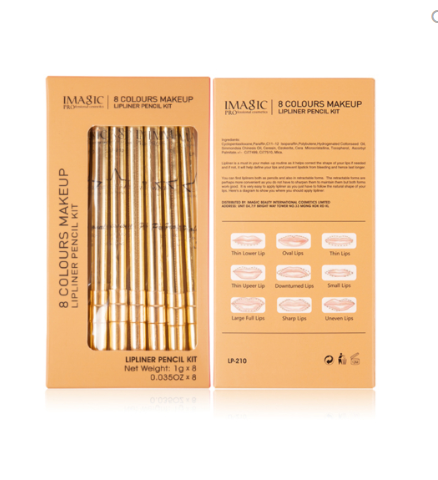 Imagic Professional Lipliners 8pcs set - YEAR END SALE