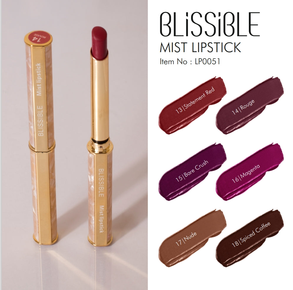 BLISSIBLE VELVET MATTE LIPSTICKS SET OF 20