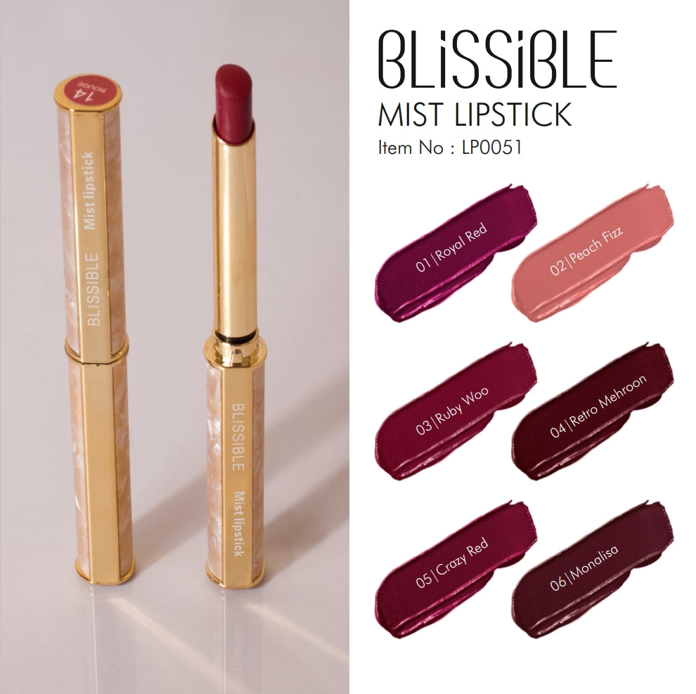 BLISSIBLE VELVET MATTE LIPSTICKS SET OF 20