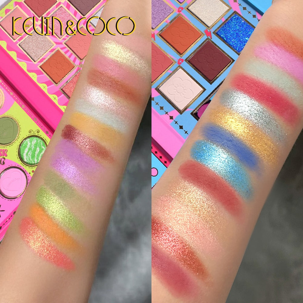 KEVIN&COCO 43 COLOR FACE PALLETE | ALL IN ONE MAKEUP KIT