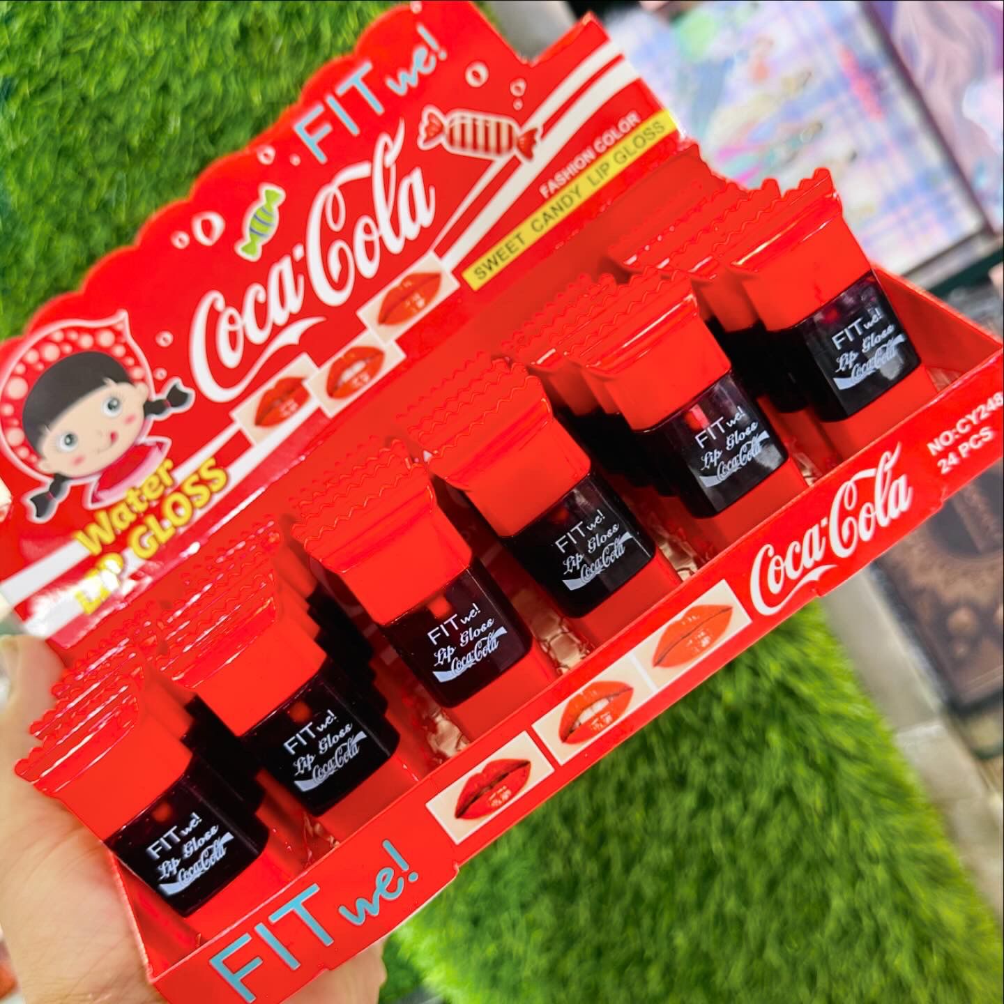 COCA CANDY LIP AND CHEEK TINT (PACK OF 24PCS)