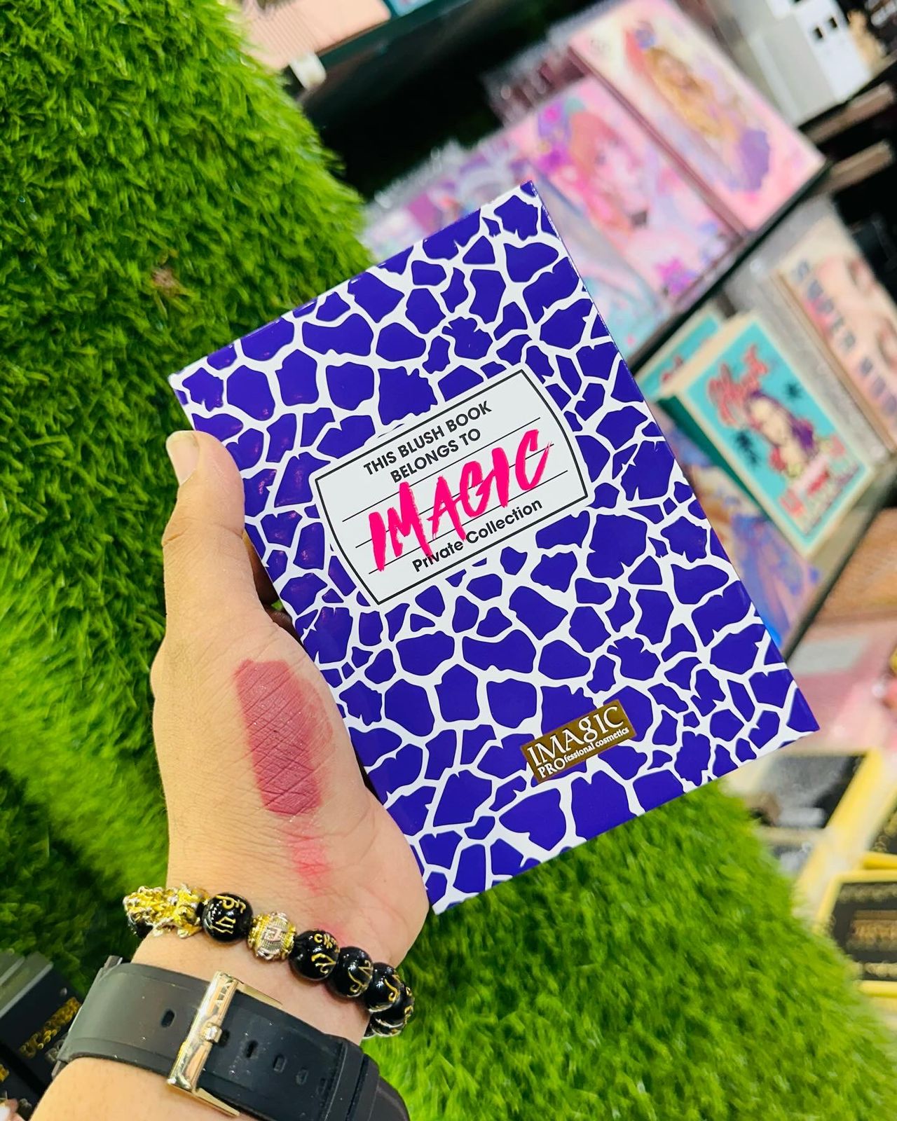 IMAGIC BLUSH BOOK BELONGS TO IMAGIC PRIVATE COLLECTION IMAGIC PRO FESSIONAL COSMETICS 39.8G