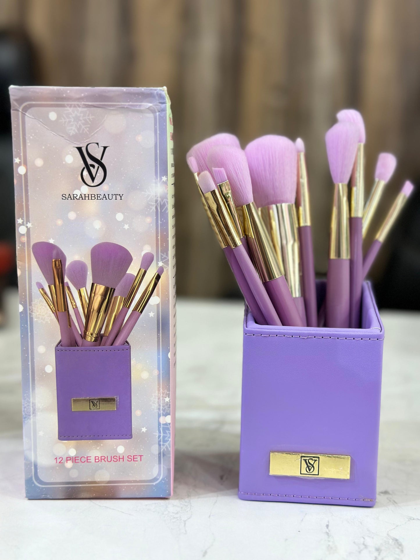 Sagansinghmakeup Makeup Brush Holder 12 Piece Set For Face & Eyes  (Pack of 12)