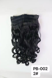 Cecilia Premium Synthetic Hair Extension – Long Wavy Volume Hair | Heat Resistant | Natural Look | Best Seller 🔥