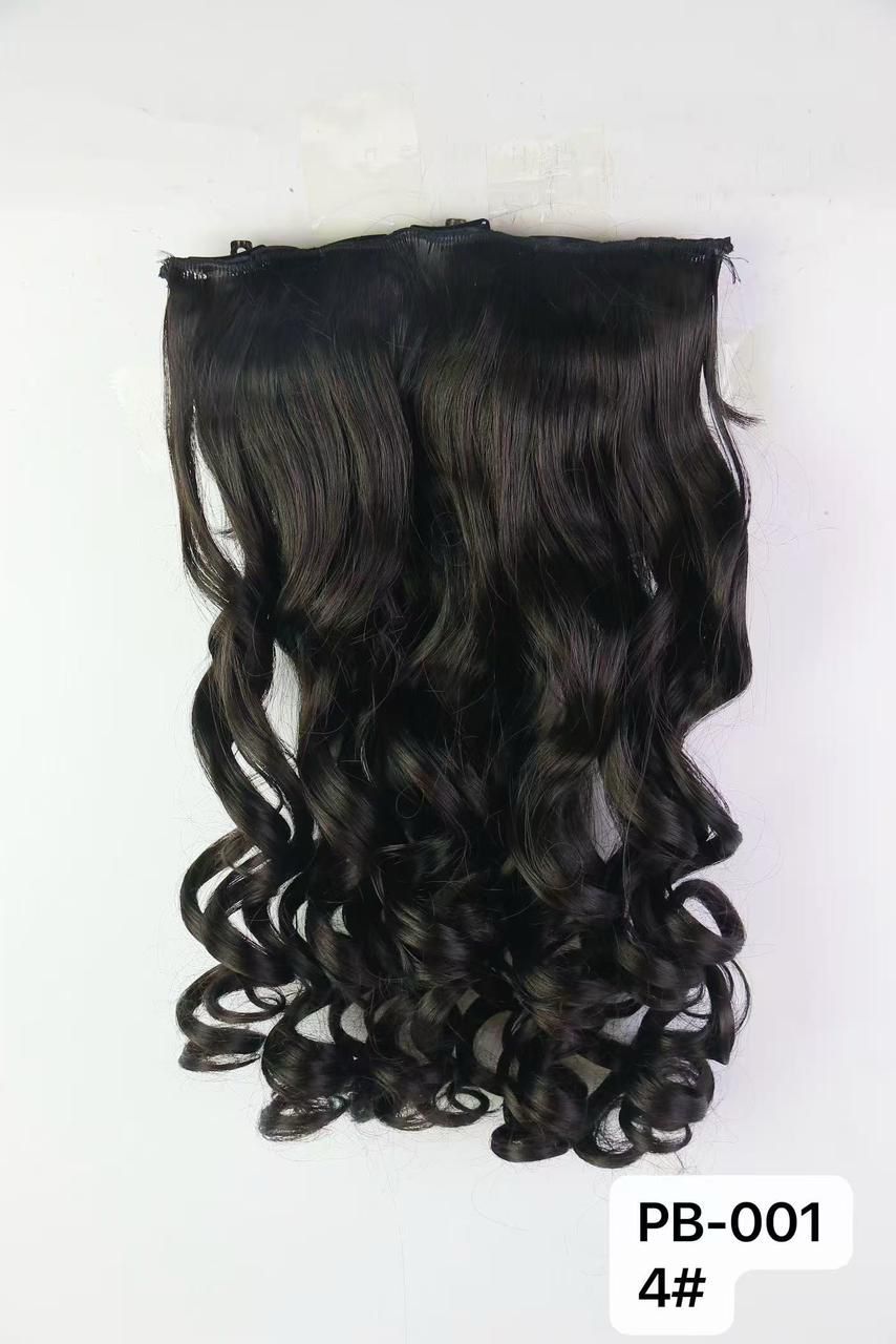 Cecilia Premium Synthetic Hair Extension – Long Wavy Volume Hair | Heat Resistant | Natural Look | Best Seller 🔥