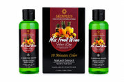 Mix Fruit Wine Hair Dye – Natural Black Hair Color | Travel Pack | 10 Minute Color | 100ml + 100ml