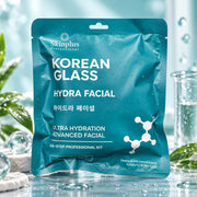 Skinplus Professional Korean Glass Hydra Facial – 9-Step Advanced Facial Kit