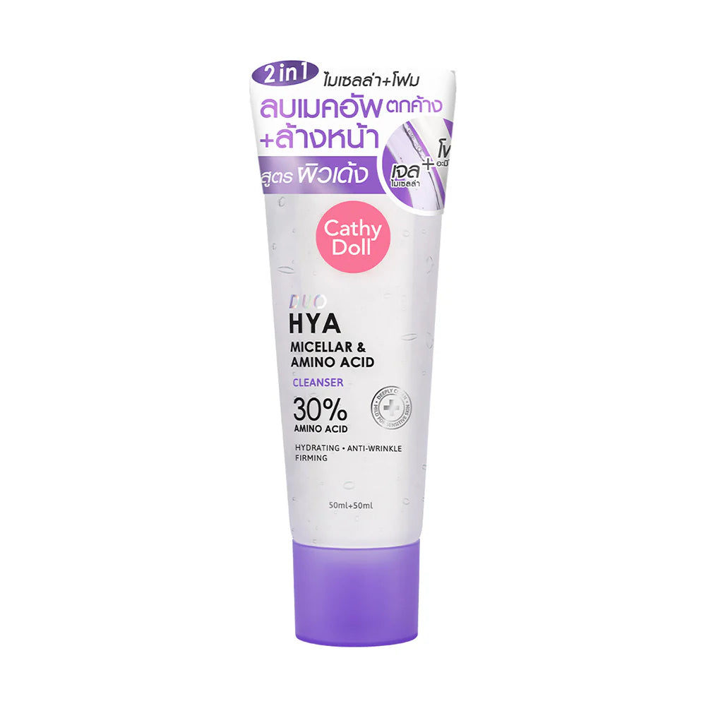 Cathy Doll Duo Hya Micellar & Amino Acid Cleanser