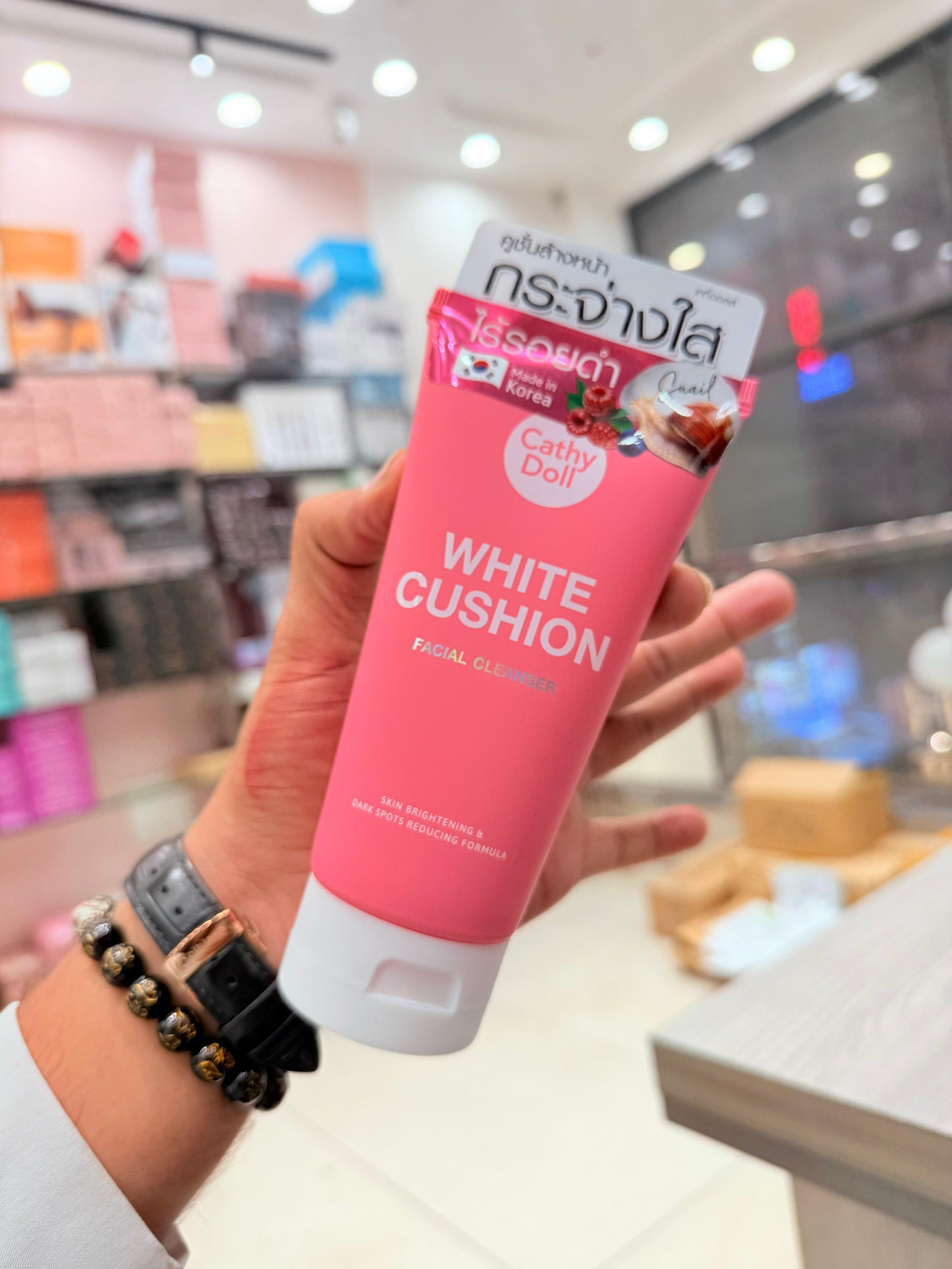 Cathy Doll White Cushion Facial Cleanser – 120ml (Sagan’s Fav)