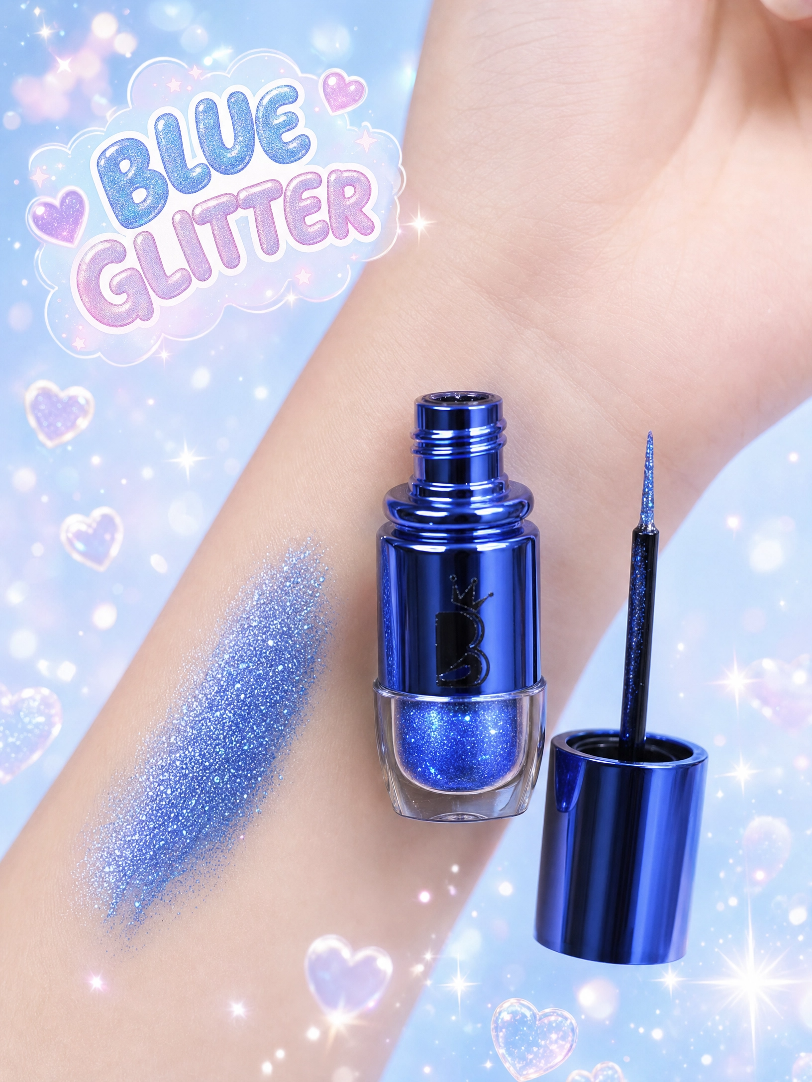 Korean Glitter Eyeliner/ Eyeshadows ✨ | Multi-Color Shimmer Liquid Liners
