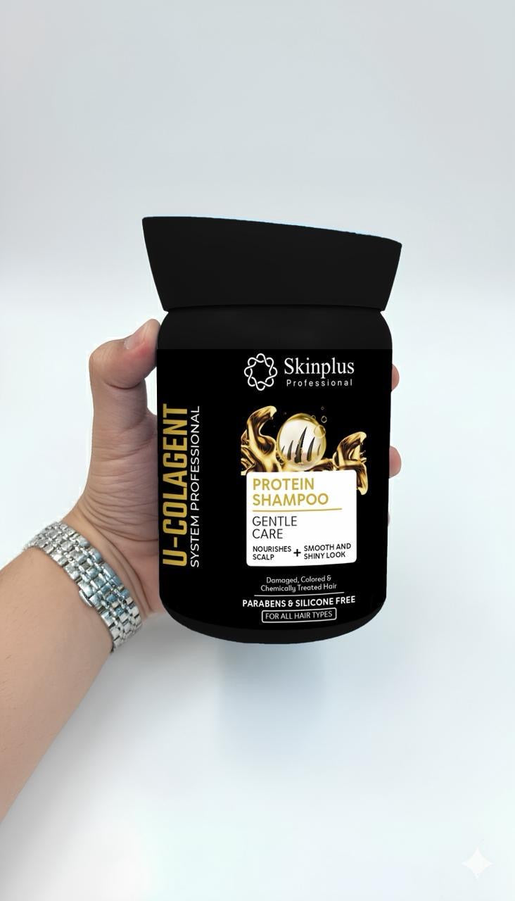 Skinplus Professional U-Collagent Protein Shampoo – Gentle Care for Smooth & Shiny Hair