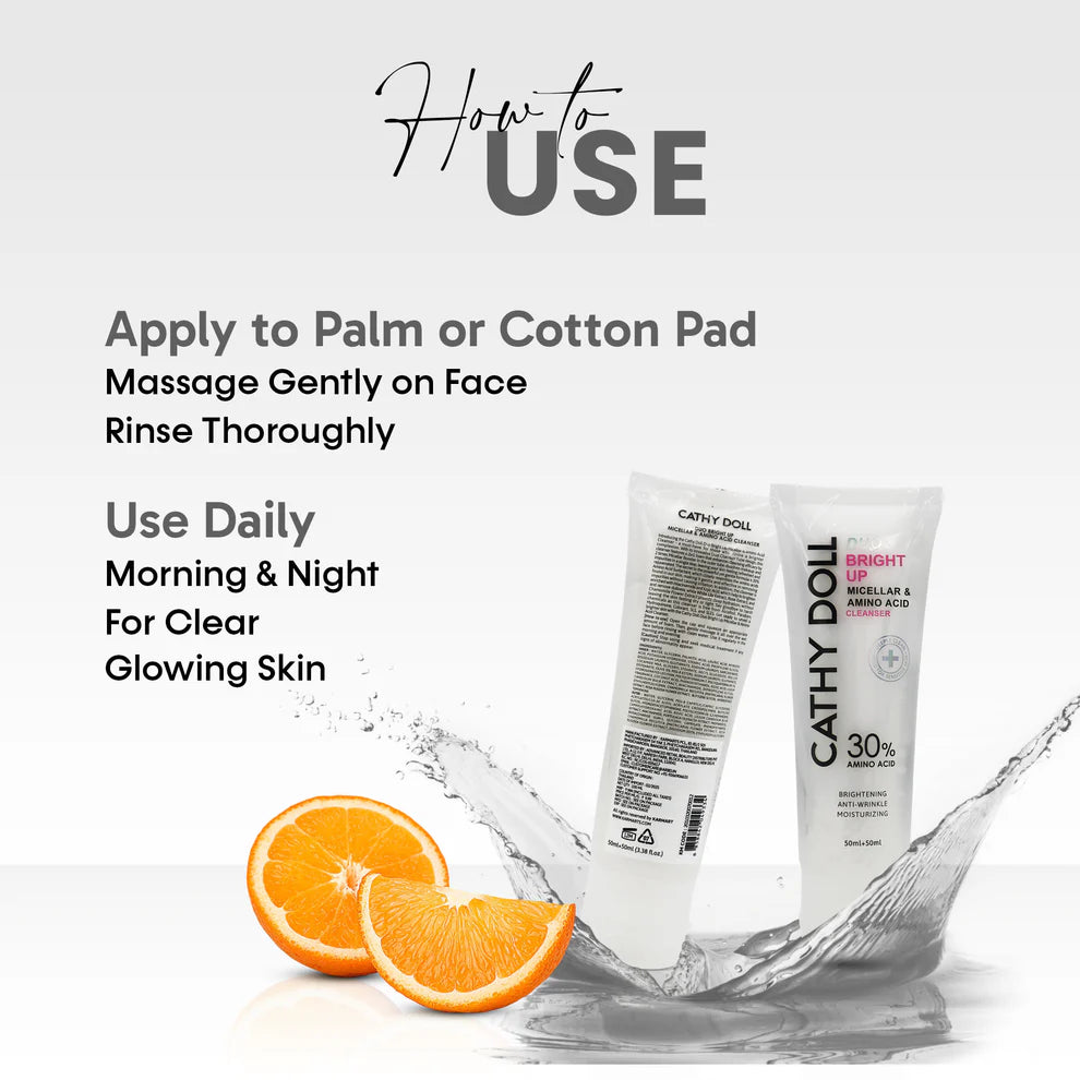 Duo Bright Up Micellar & Amino Acid Cleanser