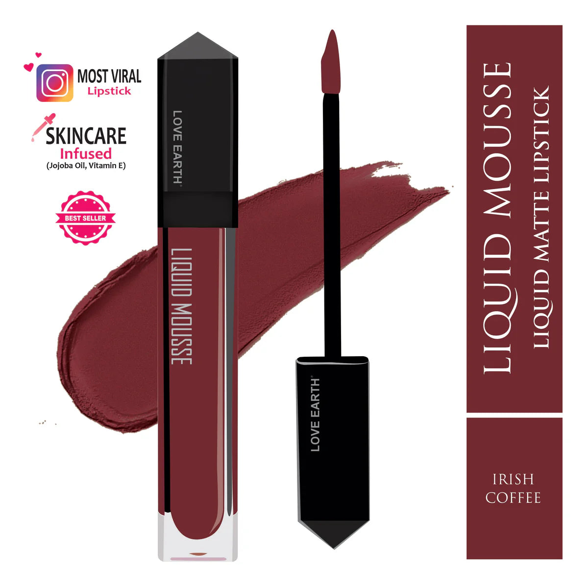 LoveEarth Liquid Mousse Lipstick 1.0