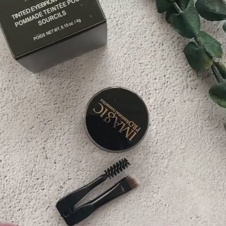 Load video: Imagic Brow Pomade (Dark Brown)