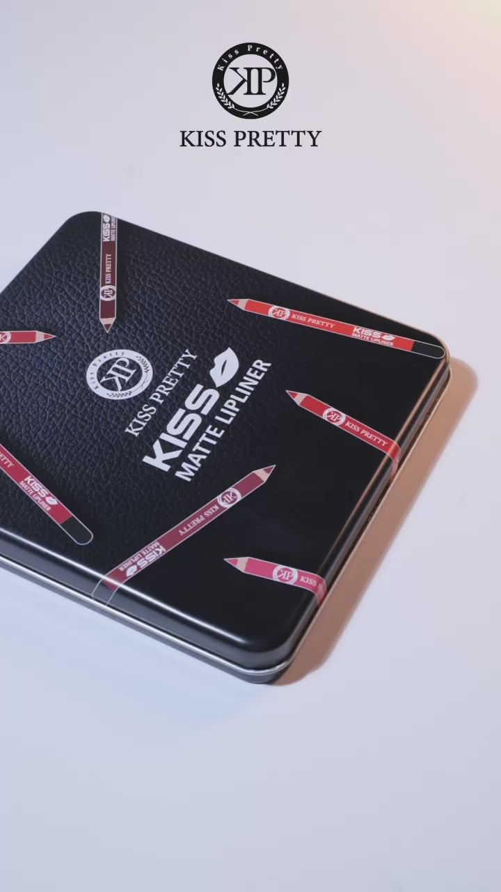 Load video: KISSPRETTY LIP LINERS 12PCS