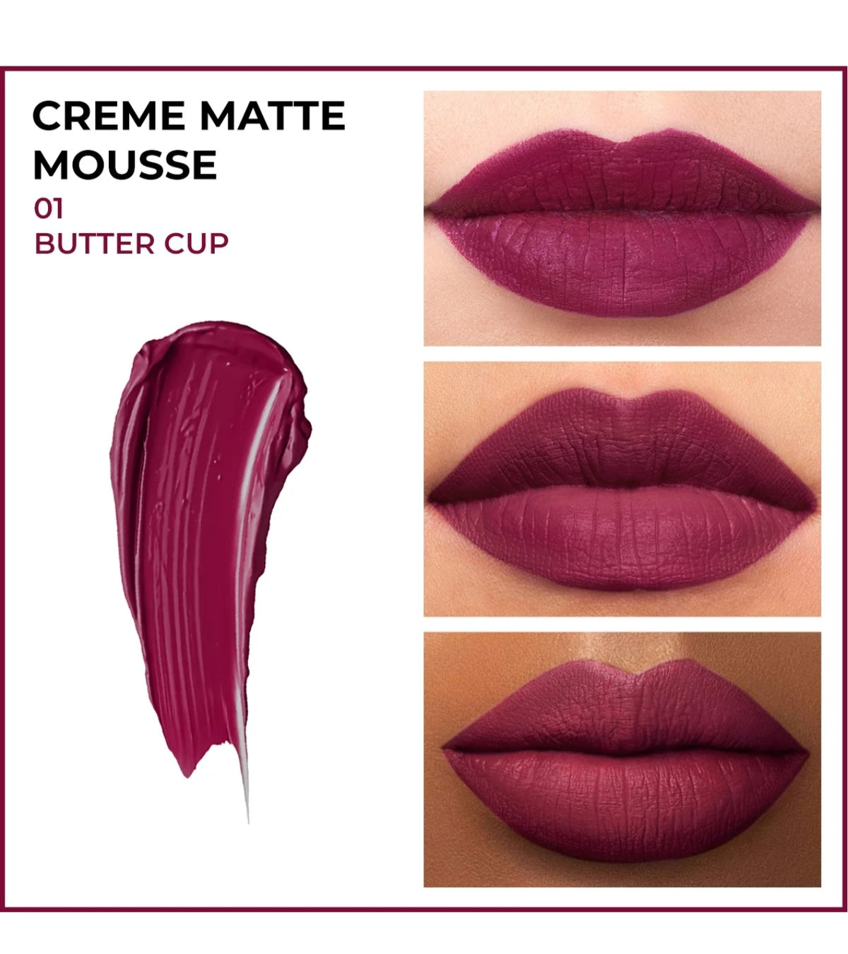 Insight Crème Matte Mousse – Squalane Long Lasting| Butter Cup 01