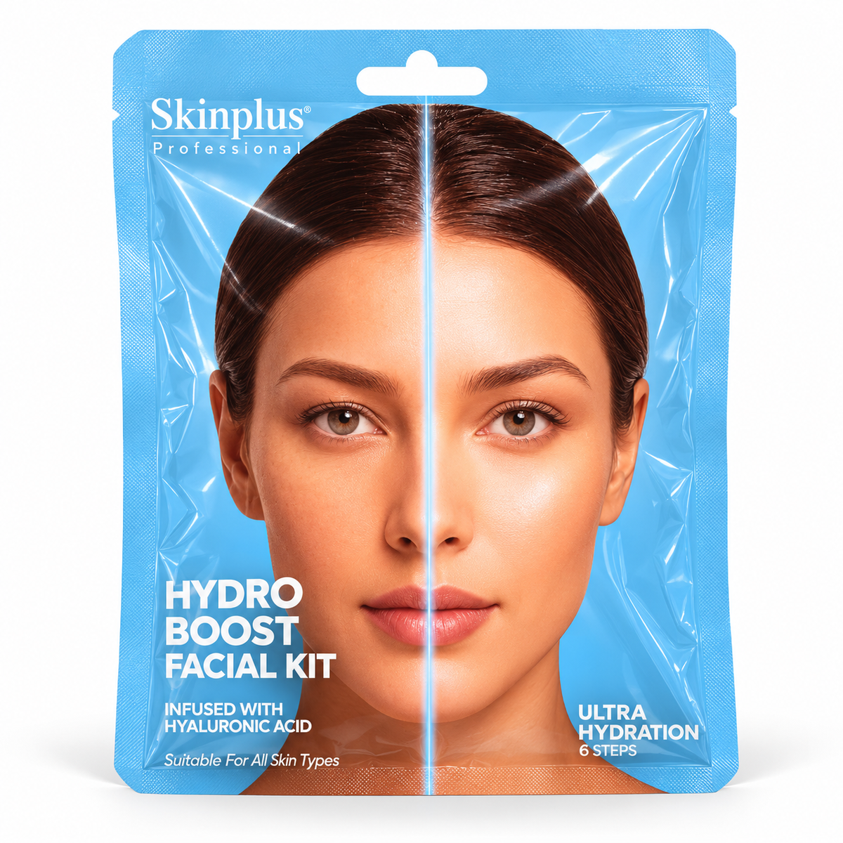 Skinplus Professional Hydro Boost Facial Kit – 6 Steps Karwa Sale