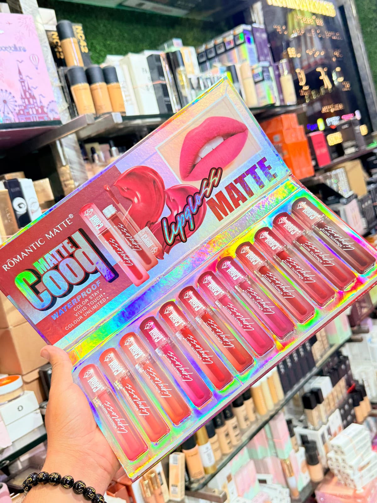 Romantic Matte Cool Matte Waterproof Liquid Lipstick Set – 12 Shades