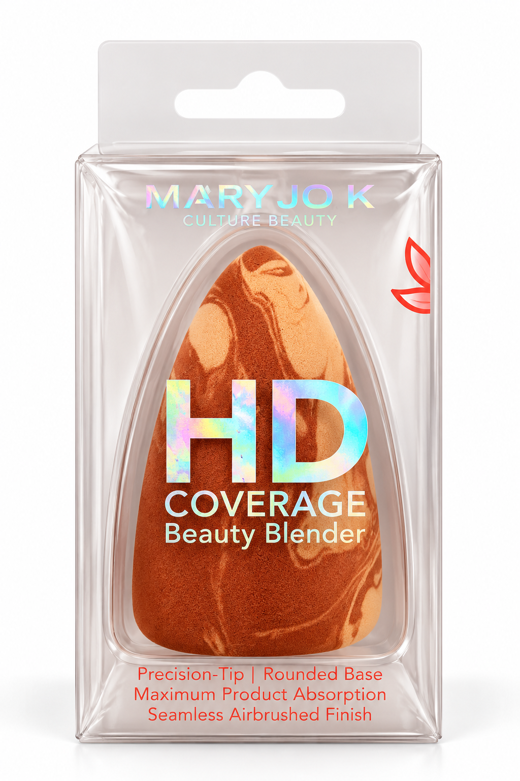 HD Coverage Beauty Blender – Brown Marble Makeup Sponge|Random Color