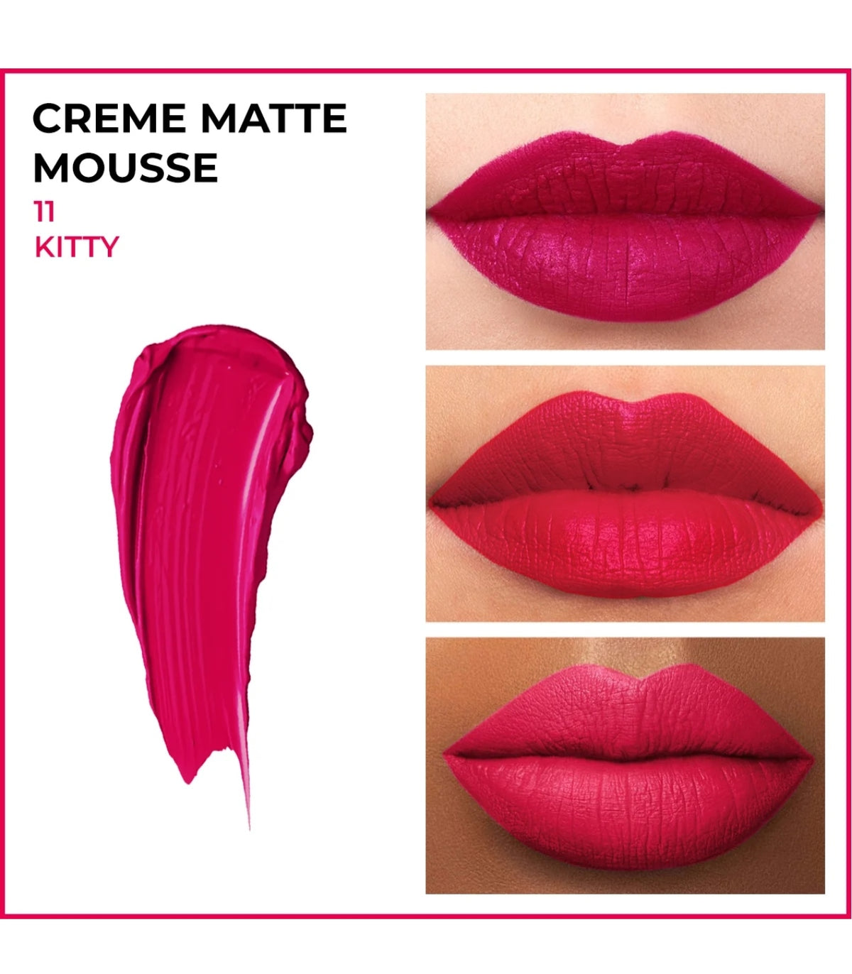 Insight Crème Matte Mousse – Squalane Long Lasting | Kitty 11