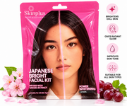 Skinplus Professional Japanese Bright Facial Kit – 6 Step) Karwa Sale